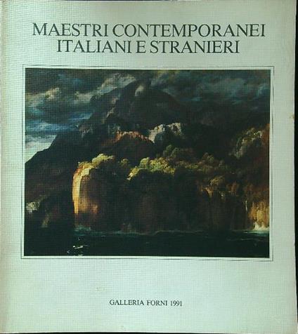 Maestri contemporanei italiani e stranieri - copertina