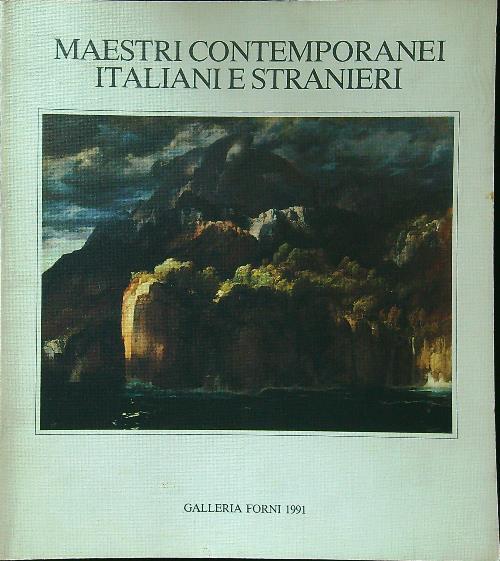 Maestri contemporanei italiani e stranieri - copertina