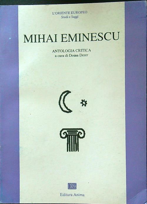 Eminescu antologia critica - copertina