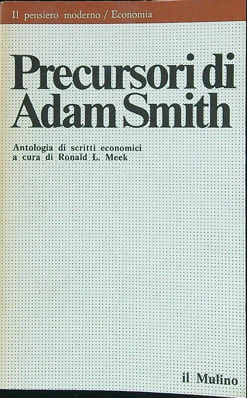 Precursori di Adam Smith