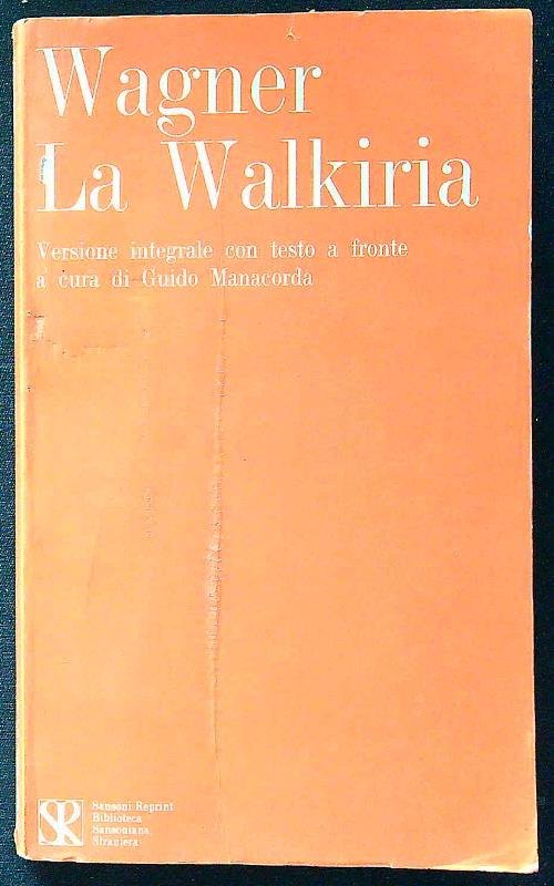 La Walkiria - Richard Wagner - copertina