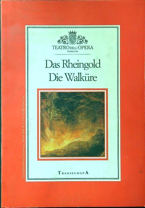 Das Rheingold die walkure - copertina