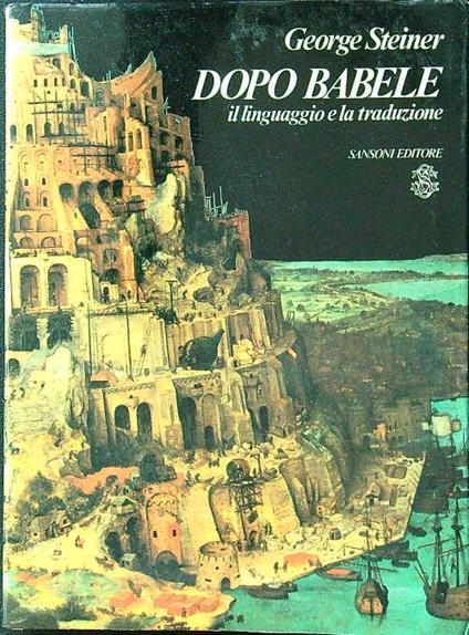 Dopo Babele - George Steiner - copertina