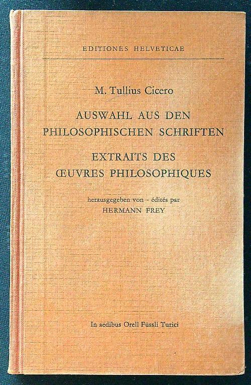 Philosophischen schriften - copertina
