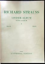 Richard Strauss Lieder-album Hoch-Tief-Mittel 4vv in unica rilegatura