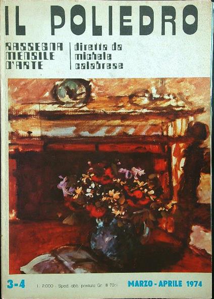 Il Poliedro n. 3-4 marzo-aprile 1974 - copertina