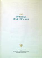 Encyclopaedia Britannica 1987 Book of the Year. Events of 1986
