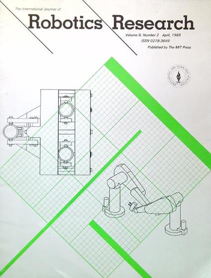 Robotics Research Volume 8, Number 2 - April 1989 - copertina