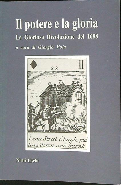 Il potere e la gloria - Giorgio Vola - copertina