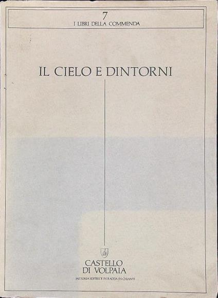 Il cielo e dintorni - copertina