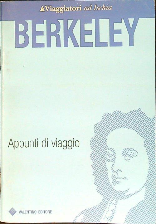 Appunti di viaggio 1717 - George Berkeley - copertina