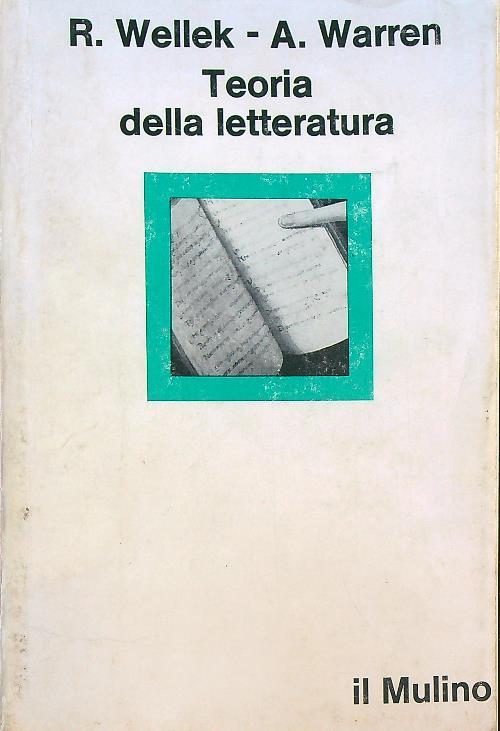 Teoria della letteratura