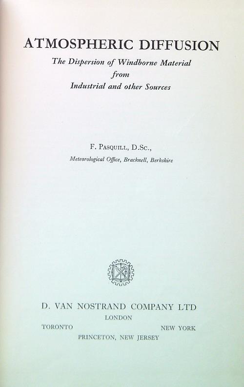 Atmospheric Diffusion - copertina