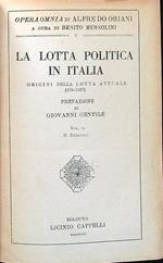 La lotta politica in Italia vol. II