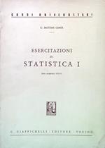 Esercitazioni di Statistica I - Anno Accademico 1972-73