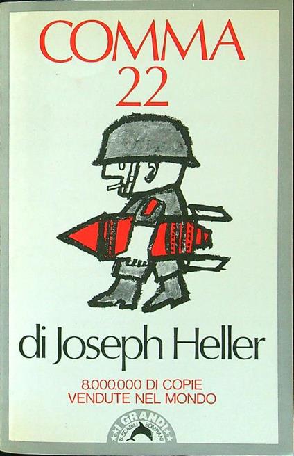 Comma 22 - Joseph Heller - copertina