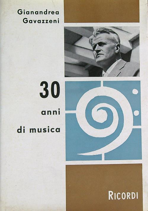 30 anni di musica - Gianandrea Gavazzeni - copertina