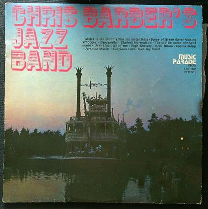 Chris Barber's jazz band vinile - copertina