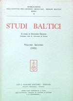 Studi Baltici - Vol. II (1932)