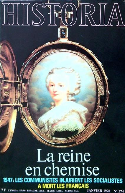 Historia - N. 374/Janvier 1978 - copertina