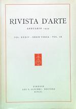 Rivista d'Arte - Annuario 1959 Vol. XXXIV - Anno IX