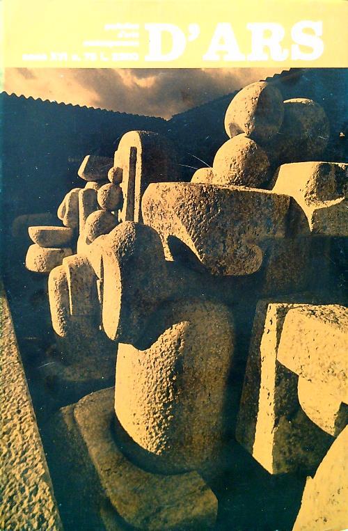 D'Ars N. 75 - Anno XVI - copertina