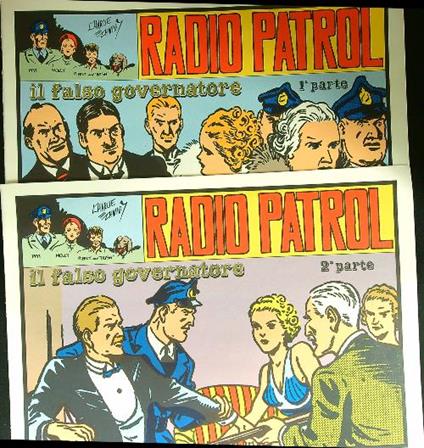 Radio Patrol: il falso governatore 2vv - copertina