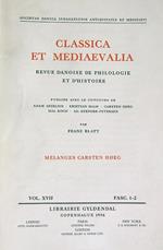 Classica et Mediaevalia vol XVII/ Fasc 1-2