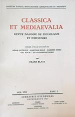 Classica et Mediaevalia vol VIII/Fasc 2