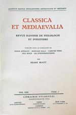 Classica et Mediaevalia vol XIII/Fasc 1