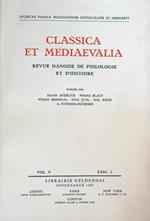 Classica et Mediaevalia vol V/Fasc 1