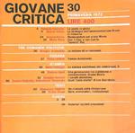 Giovane critica 30/Primavera 1987