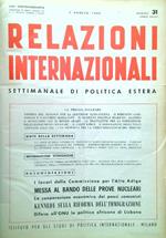 Relazioni Internazionali 1963/Vol. II