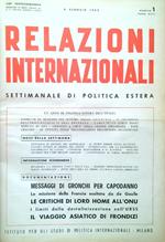 Relazioni Internazionali 1962/Vol. I