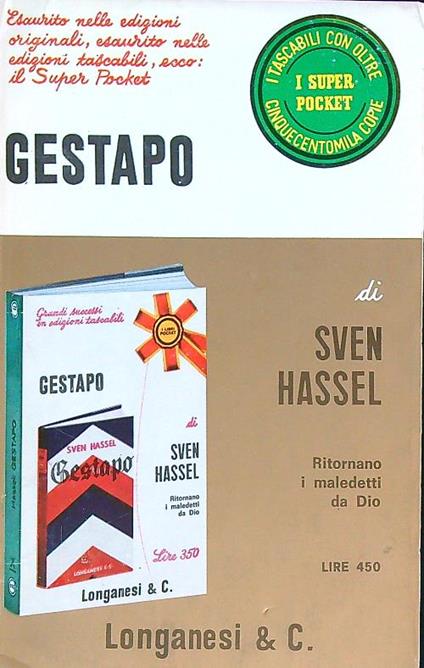 Gestapo - Sven Hassel - copertina