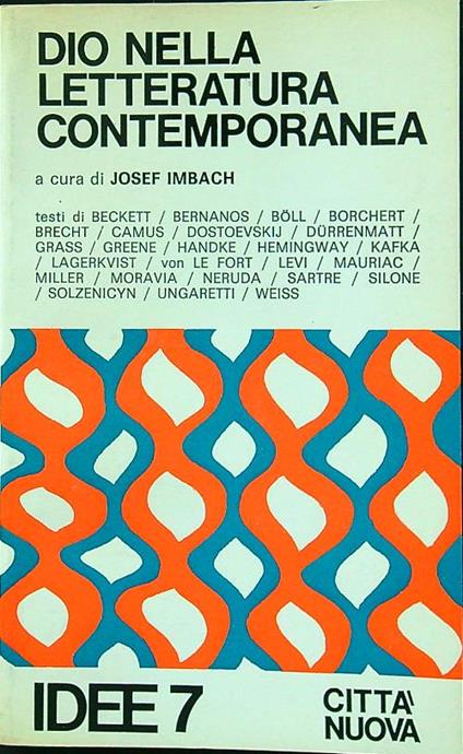 Dio nella letteratura contemporanea - Josef Imbach - copertina