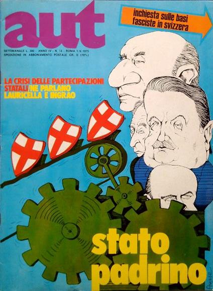 Aut N. 18 - 1 Giugno 1975 - copertina