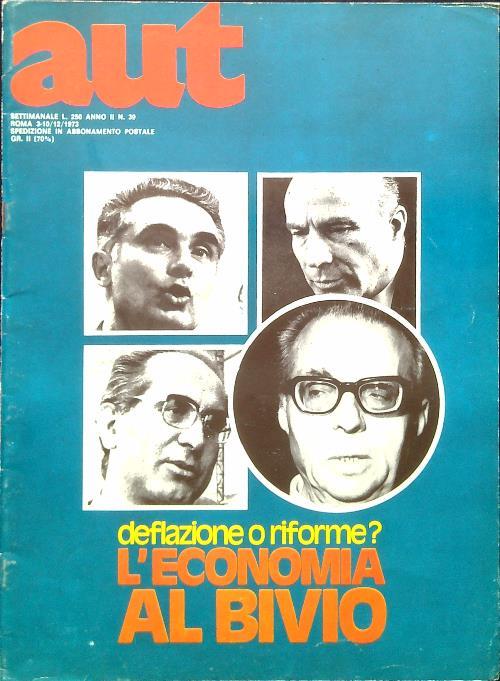Aut N. 39 - 3/10 Dicembre 1973 - copertina