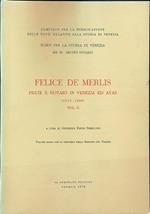 Felice De Merlis prete e notaio in Venezia ed Ayas vol. II