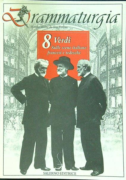 Drammaturgia 8-2001 - copertina