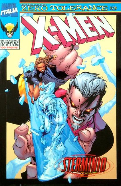 Operazione Tolerance 1/5 Sterminio - copertina