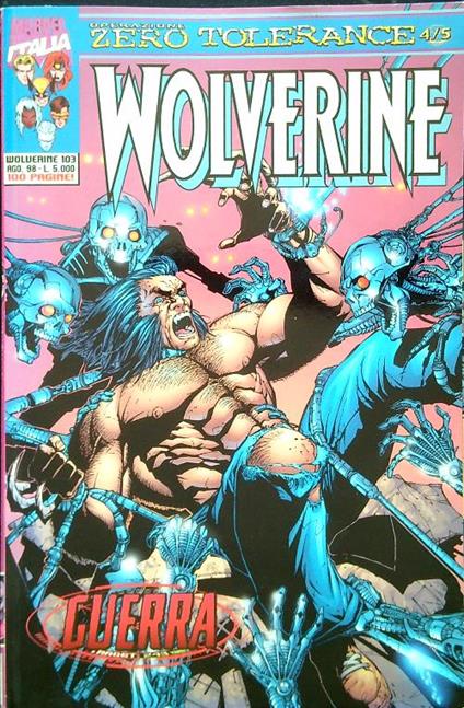 Operazione Tolerance 4/5 Guerra - copertina