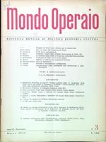 Mondo Operaio Anno IX, N. 3/Marzo 1956