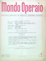 Mondo Operaio Anno IX, N. 4/Aprile 1956