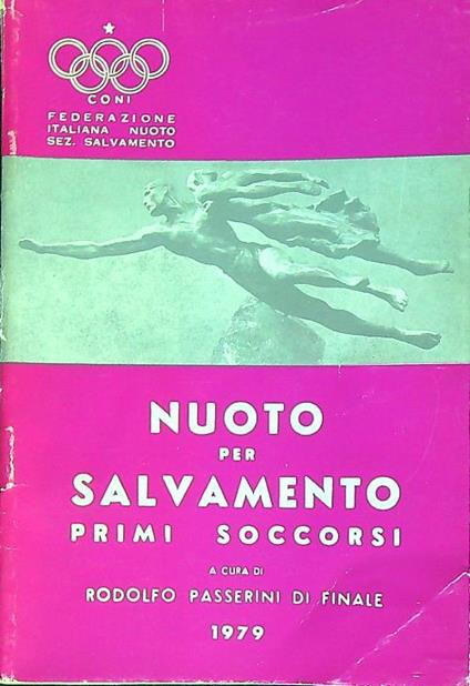 Nuoto per salvamento. Primi soccorsi 1979 - copertina