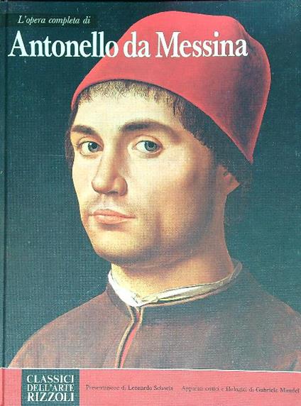 L' opera completa di Antonello da Messina - Leonardo Sciascia - copertina