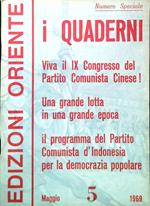 I Quaderni. Anno 4 - Numero 5/Maggio 1969