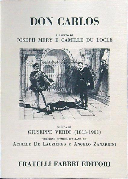 Don Carlos - copertina