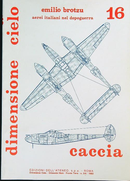 Dimensione cielo 16. Aerei italiani nel dopoguerra - Emilio Brotzu - copertina
