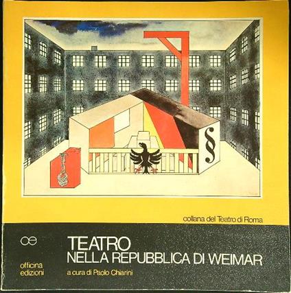 Teatro nella Repubblica di Weimar - Paolo Chiarini - copertina